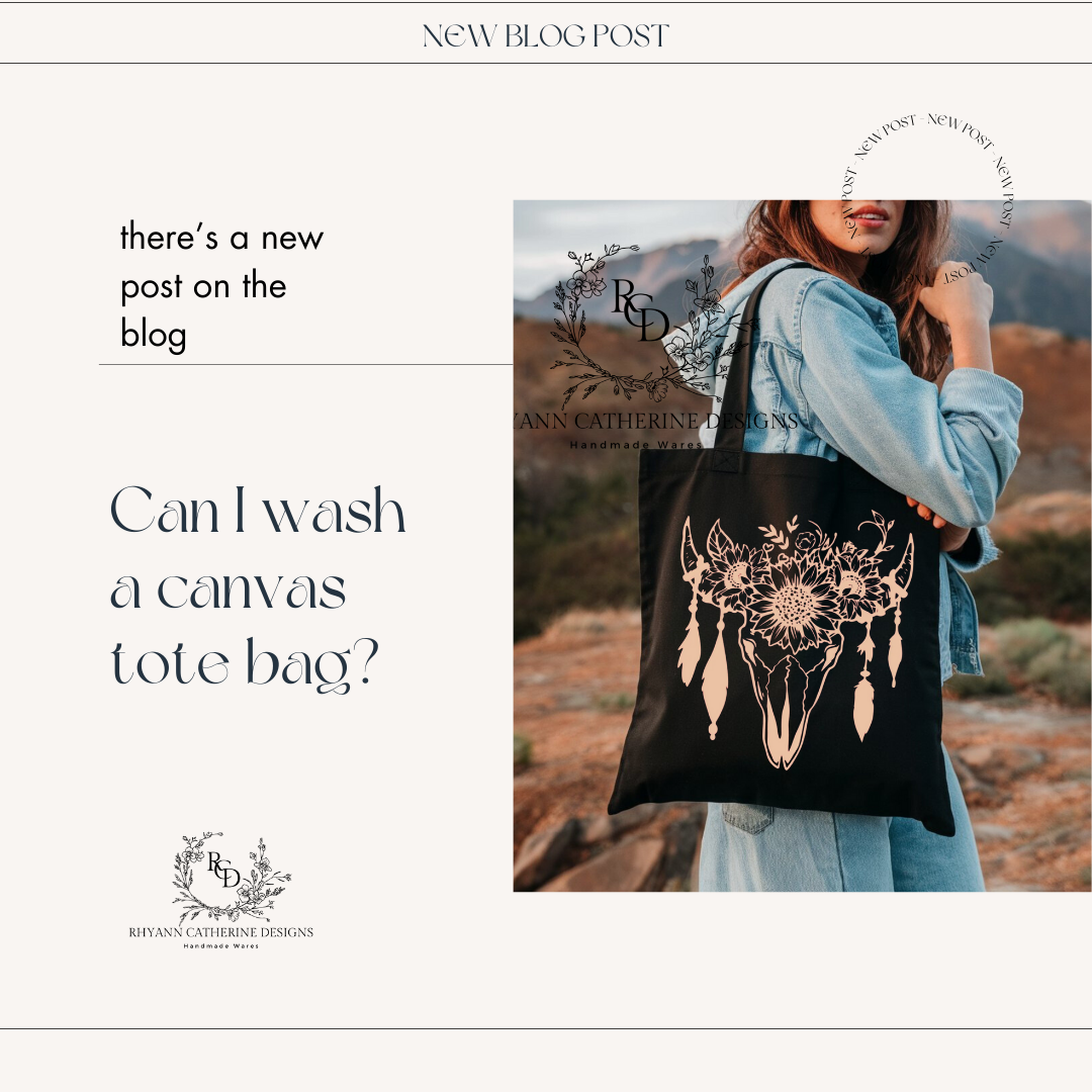 Can I Wash a Canvas Tote Bag?